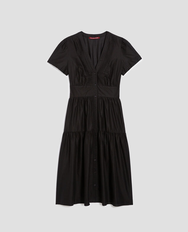 Vestido midi H091 black beauty