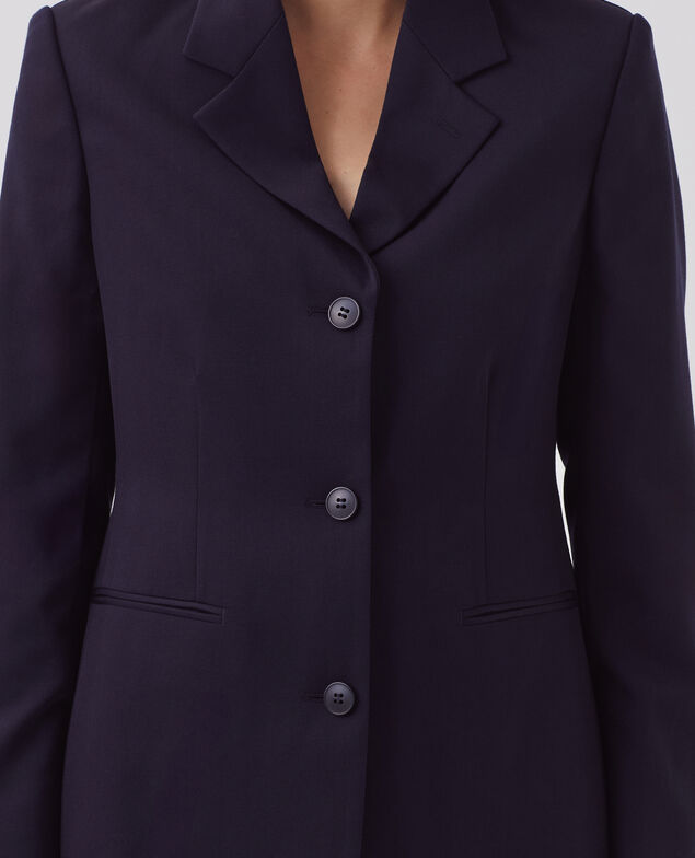 Chaqueta sastre de lana H695 night sky