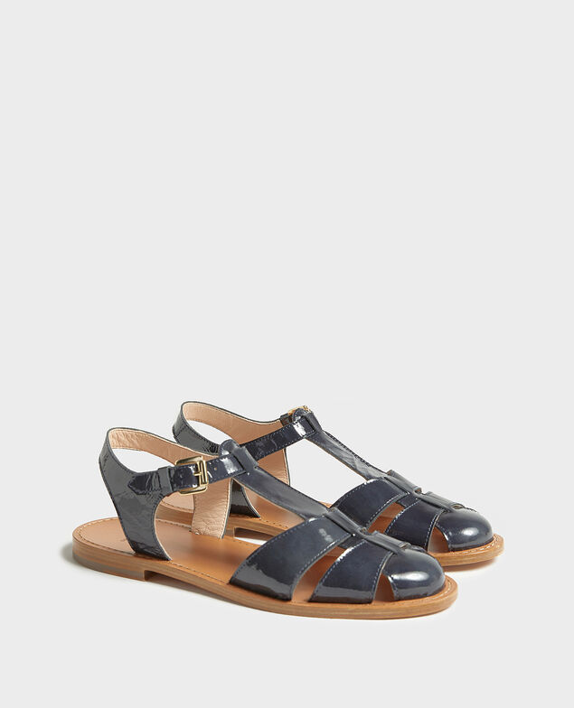 Sandalias de charol Maritime blue