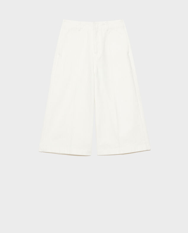 Falda pantalón blanco Optical white