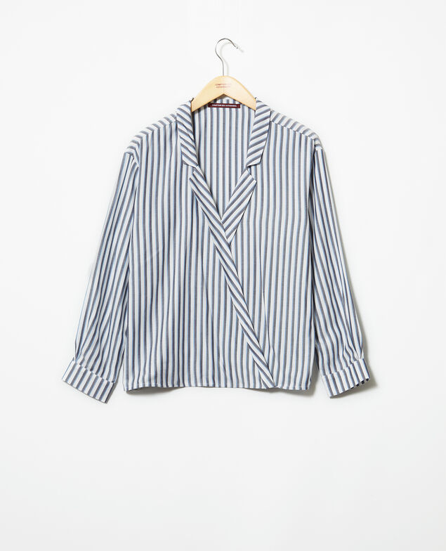Camisa estilo pijama Off white