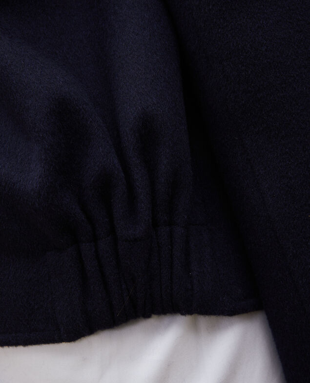  Chaqueta de lana con doble cara Night sky