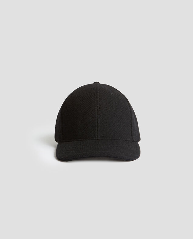Gorra de fieltro de lana mezclada H091 black beauty