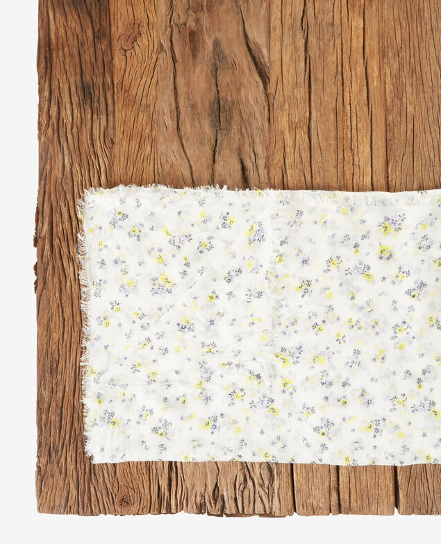 Fular estampado efecto arrugado Lillybell kaolin