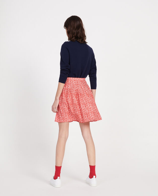 Falda Feuillage fiery red
