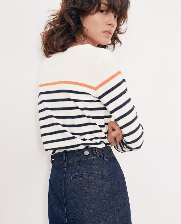 Falda en denim Indigo