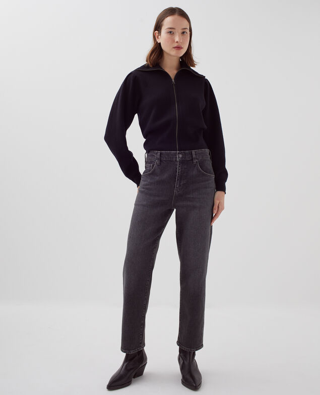 RITA - Jeans slouchy I081 dark gray