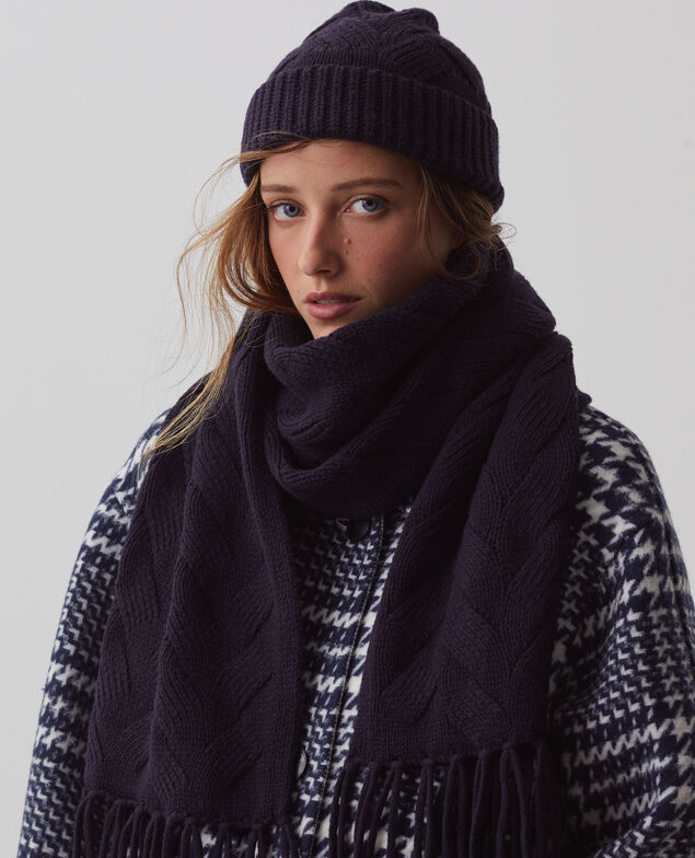 Gorro de lana H695 night sky