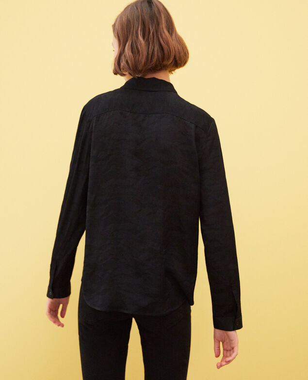 Camisa estampada Noir
