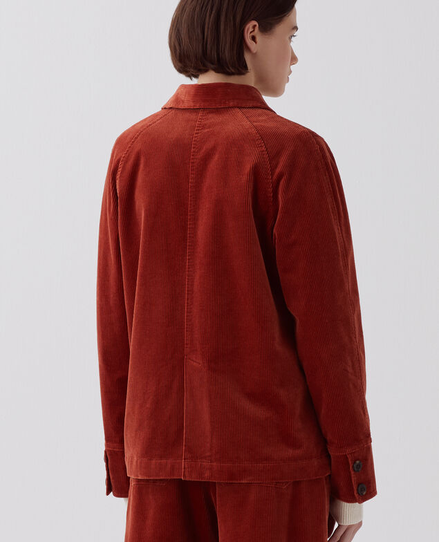 Chaqueta de pana U270 orange