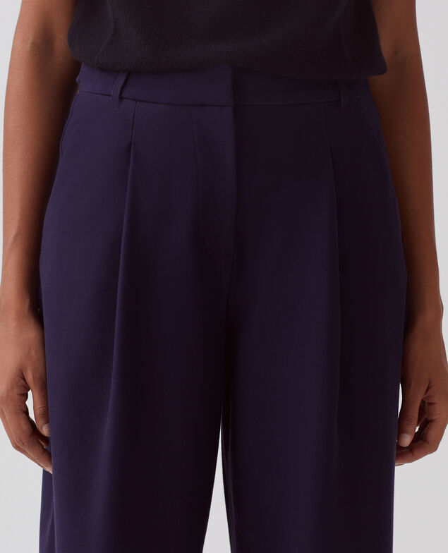 PEGGY - Pantalón carrot I690 maritime blue