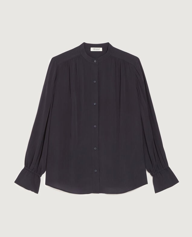 Camisa fluida de manga larga H695 night sky