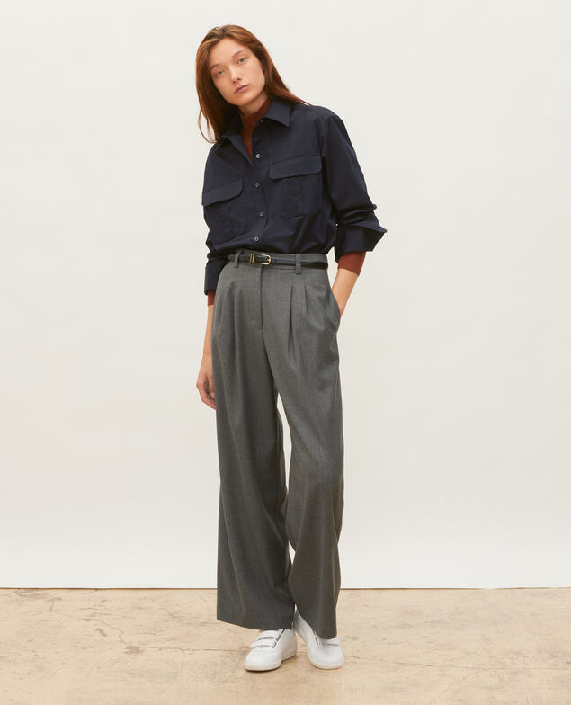  Camisa de hombre de algodón oversize Night sky