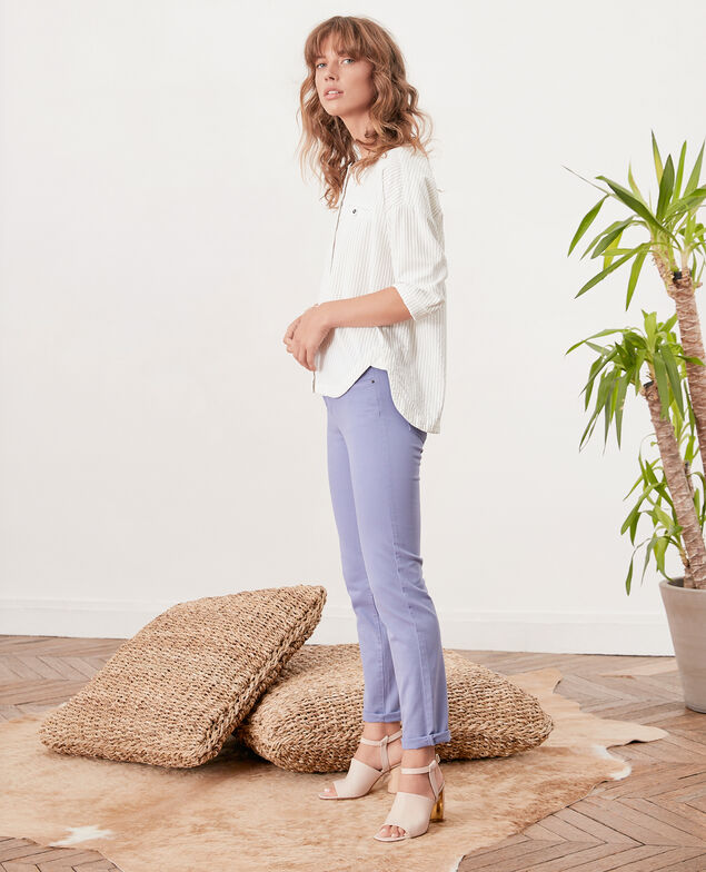 Jeans cigarette Dark iris