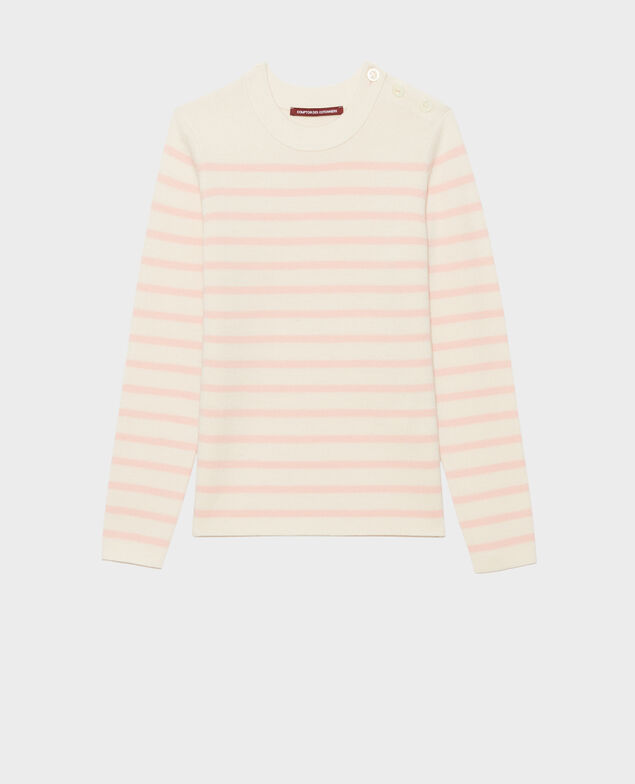 MADDY - Jersey marinero de lana merina Stp_grd_shell