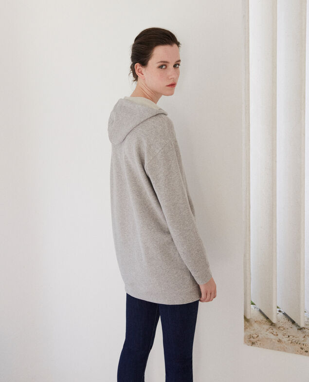 Sudadera con capucha Léon Gris