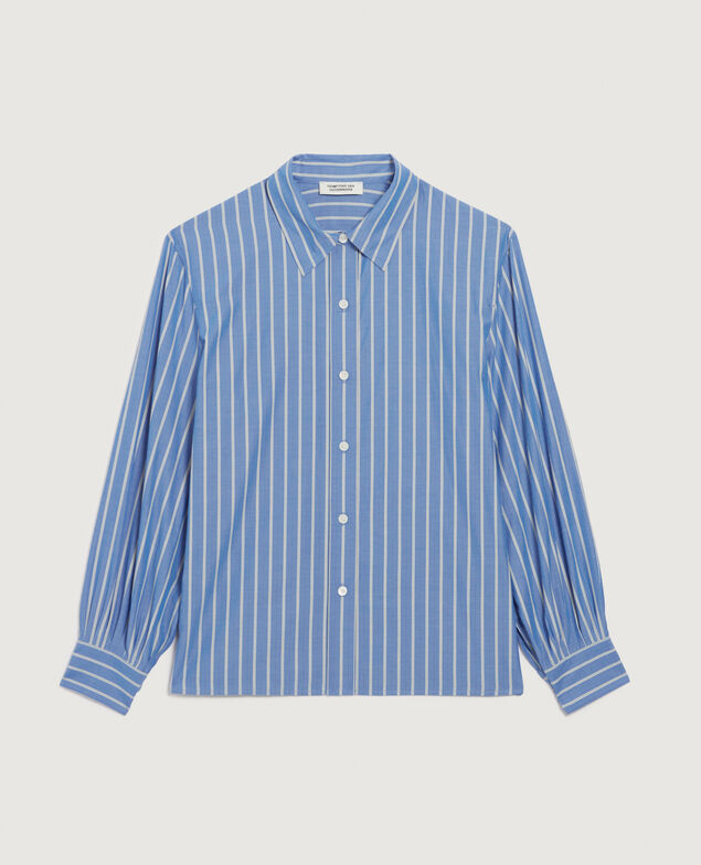 Camisa rayada K632 stripes blue