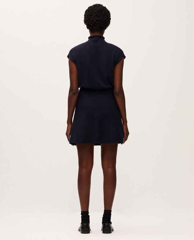 Falda corta de doble cara H695 night sky