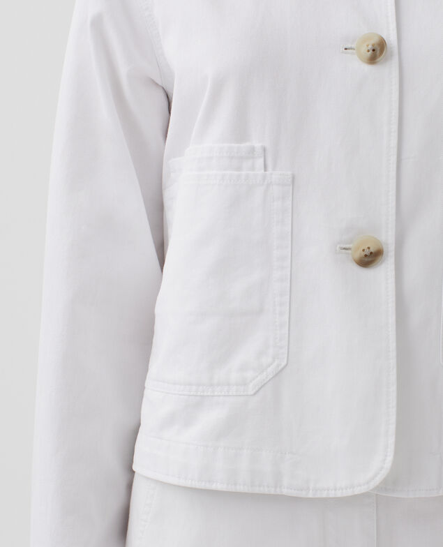 Chaqueta workwear H001 brillant white
