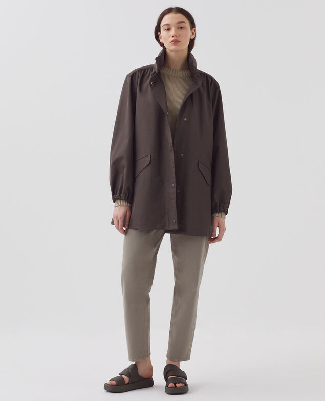 Parka amplia H080 beluga