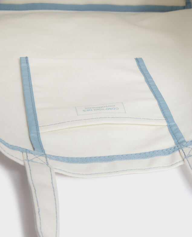 Bolso de tela estampada Forget me not