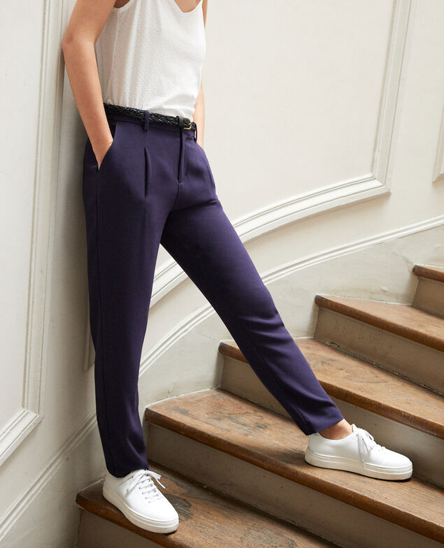 Pantalón tipo sastre Peacoat