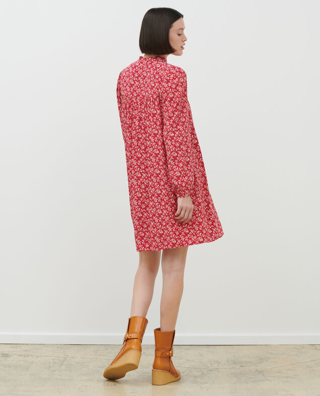 AGLAÉ - Vestido corto estampado Indienne red