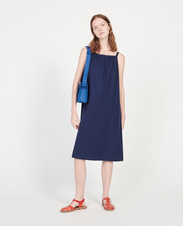 Vestido de algodón Maritime blue