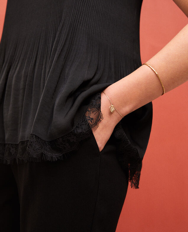 Pulsera fina Dorado