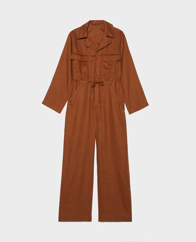 Mono largo de lino Monks robe