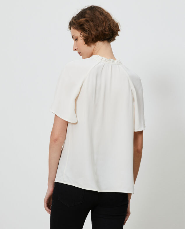 Blusa de manga corta Gardenia