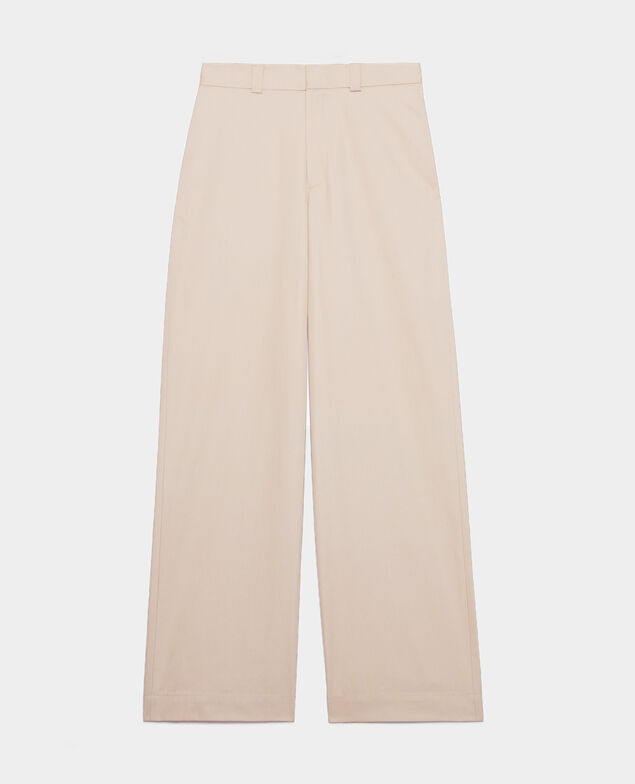 Pantalón masculino de algodón Oxford tan