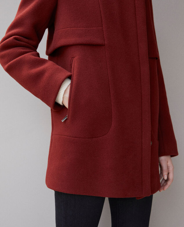 Abrigo con capucha  Velvet