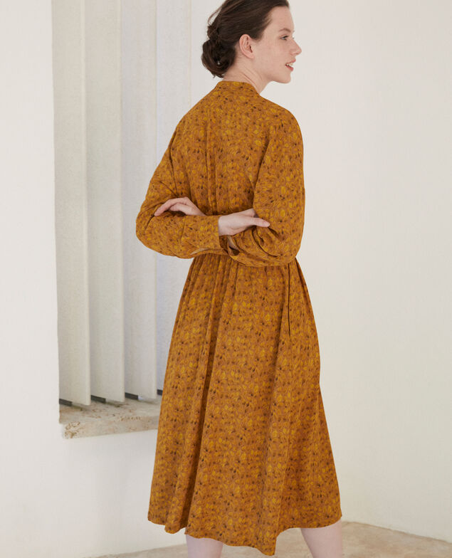 Vestido estampado Ld golden spice
