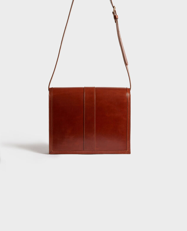 Bolso de cuero estilo vintage Pumpkin spice