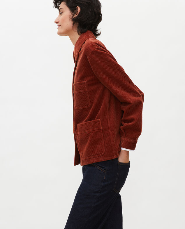  Chaqueta de trabajo de pana Brandy brown