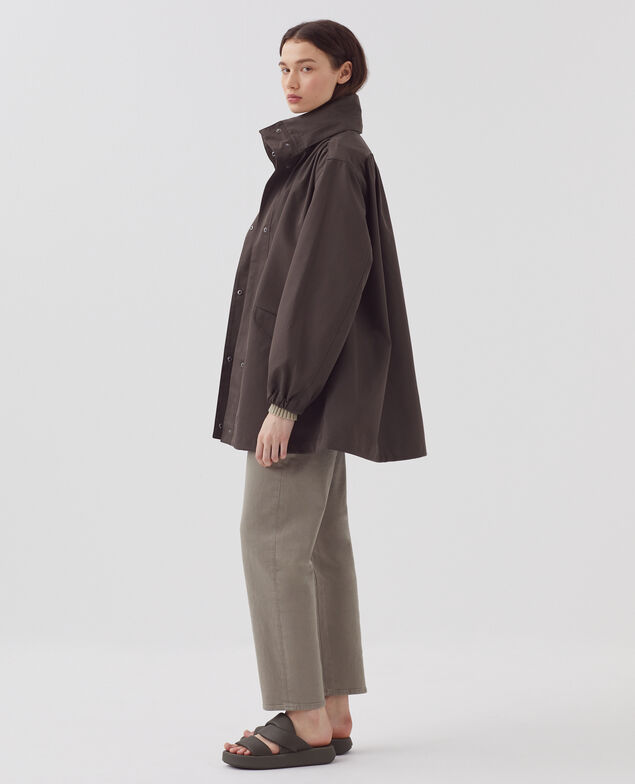 Parka amplia H080 beluga
