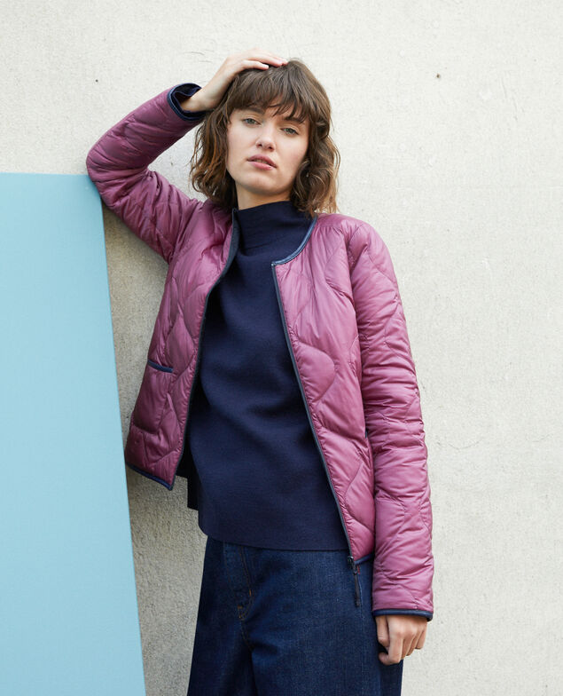 Plumas reversible Purple/navy