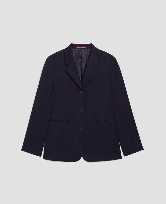 Chaqueta sastre de lana H695 night sky