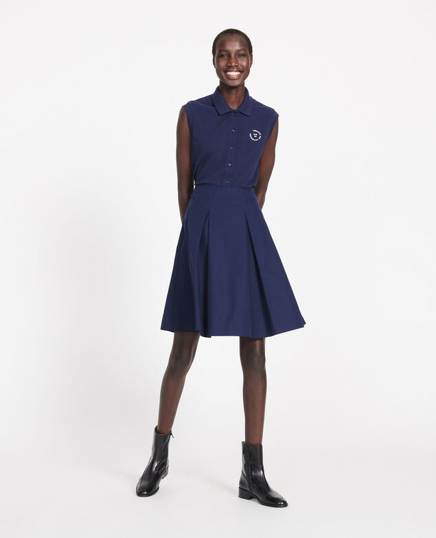 Polo de algodón Maritime blue