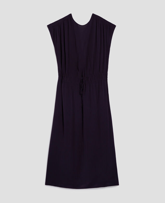 Vestido largo fluido H695 night sky