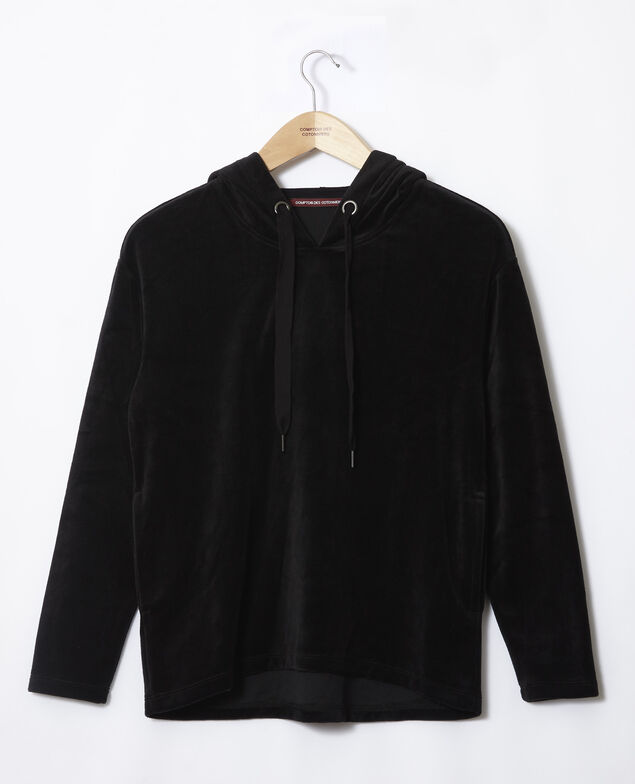 Sudadera con capucha Negro