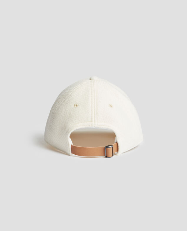Gorra de fieltro de lana mezclada I010 glass green beige
