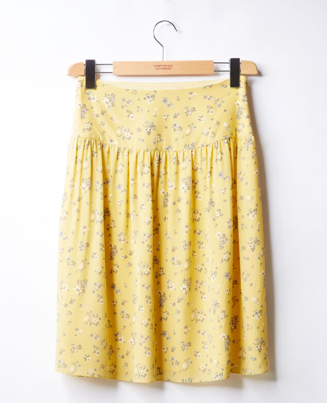 Falda longitud midi Lillybell lemon