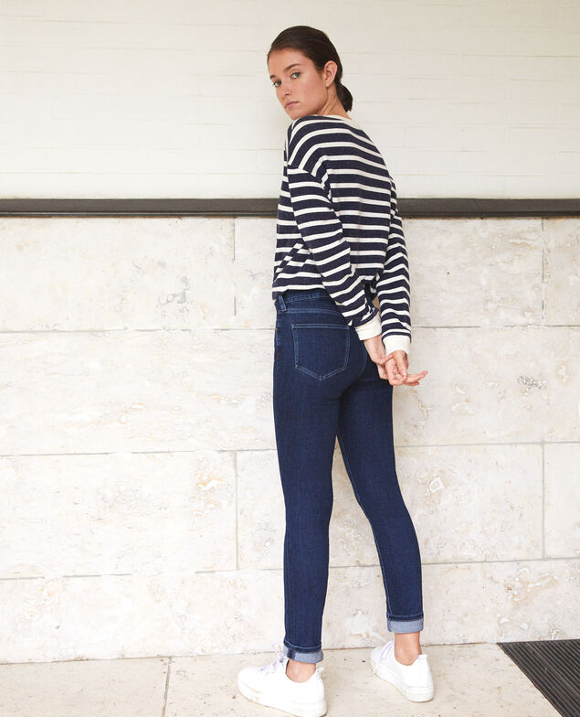 Jeans corte slim Azul