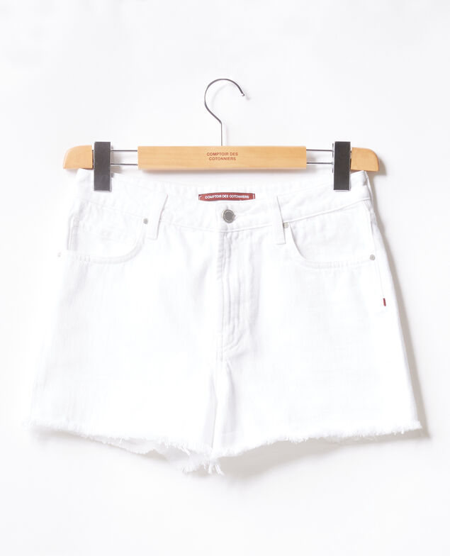 Short desflecado Blanc