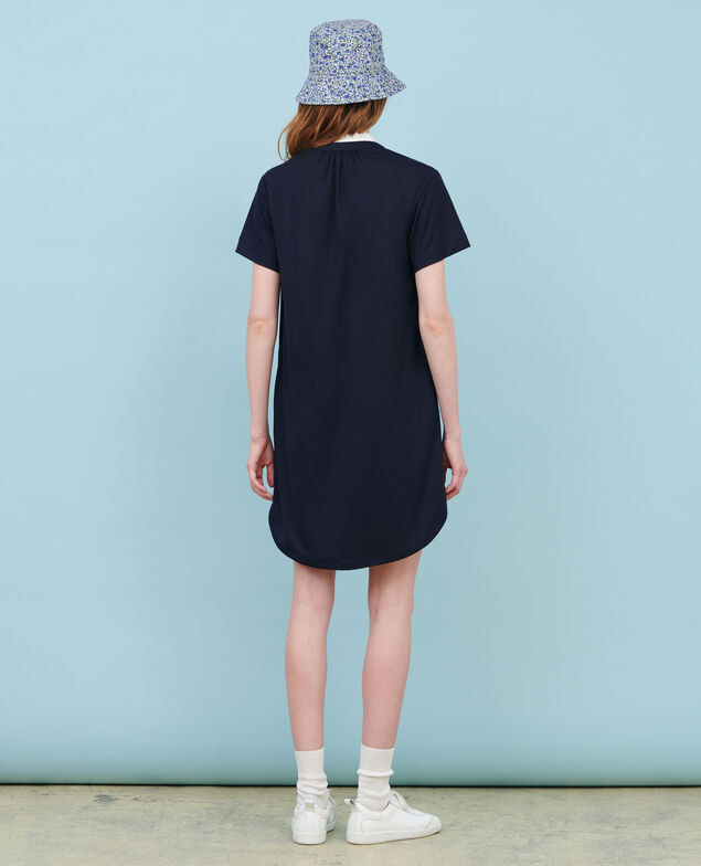 Vestido de manga corta Night sky