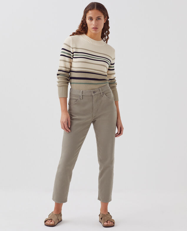 RITA - Jeans slouchy H050 vetiver