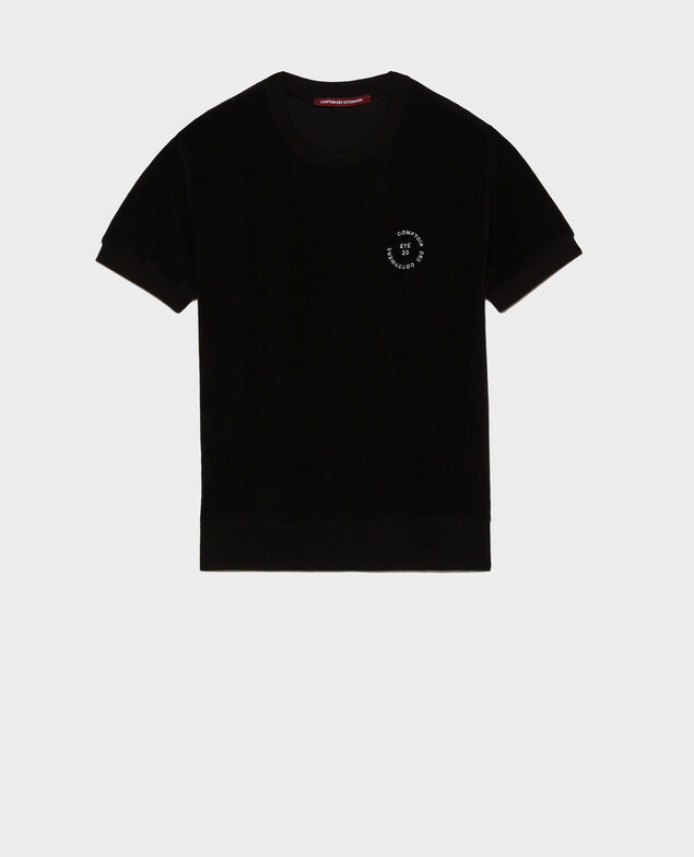 Camiseta de algodón Black beauty