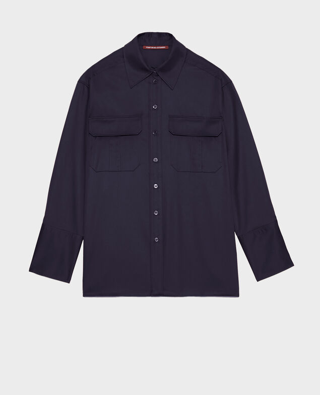  Camisa de hombre de algodón oversize Night sky